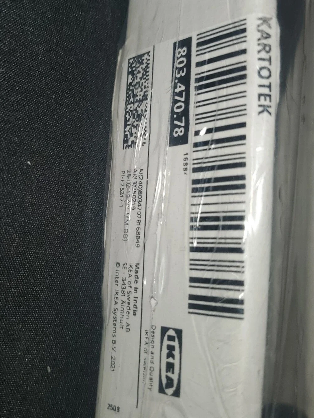New Ikea Kartotek Wall Coat Hook Rack 803.470.78